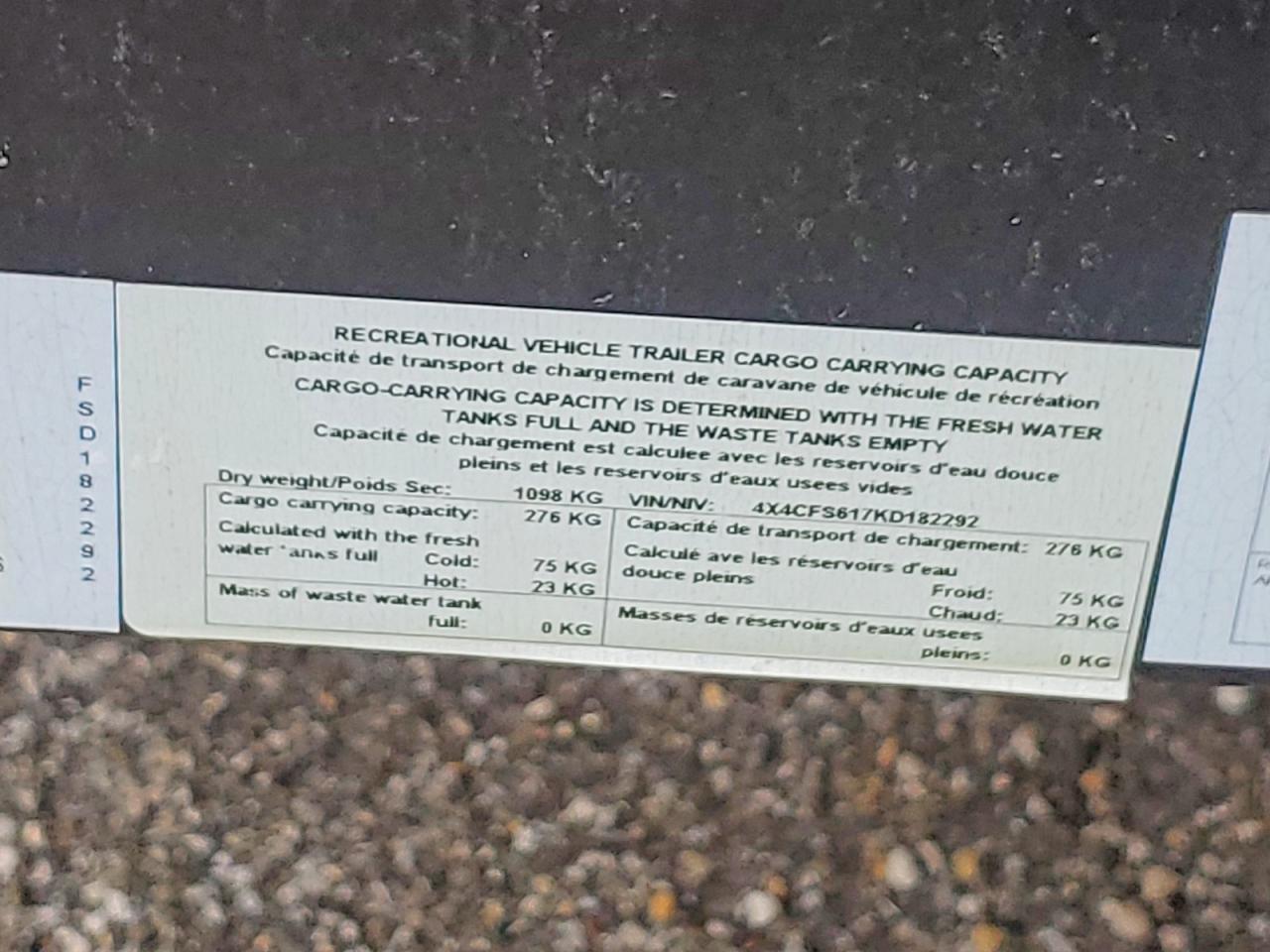 2019 Forest River FLAGSC228D