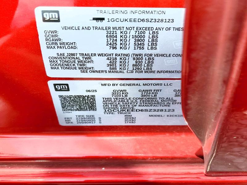 2025 Chevrolet Silverado K1500 RST