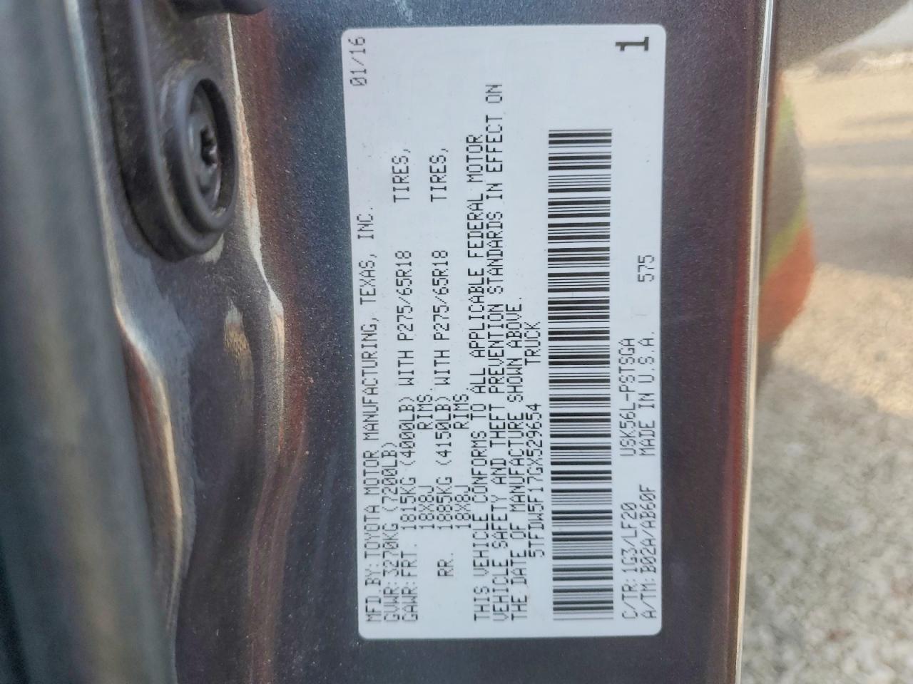 2016 Toyota Tundra TRD PRO