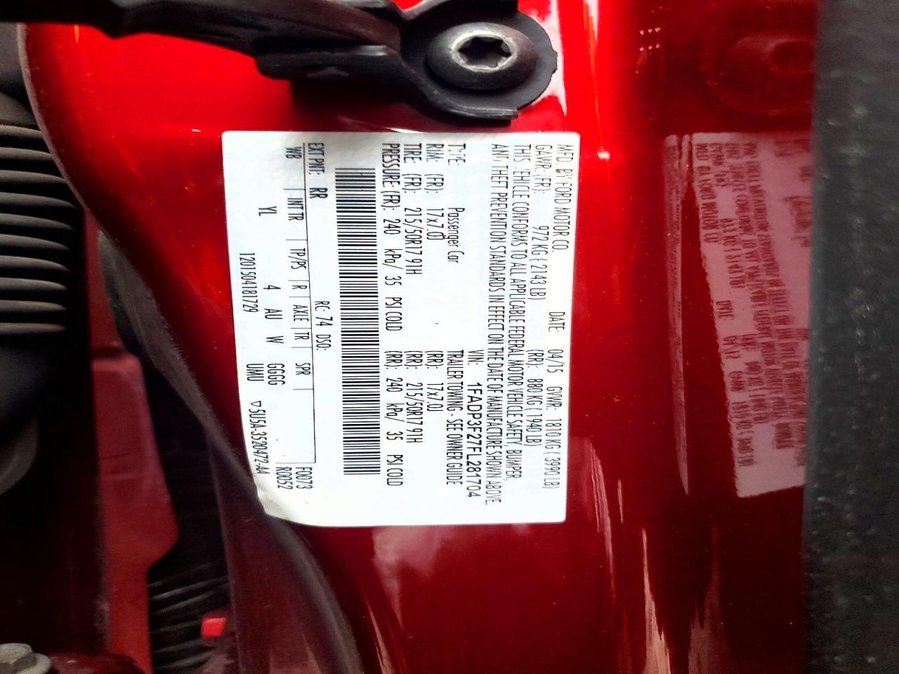 2015 Ford Focus se