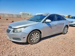 Chevrolet Cruze salvage cars for sale: 2011 Chevrolet Cruze lt