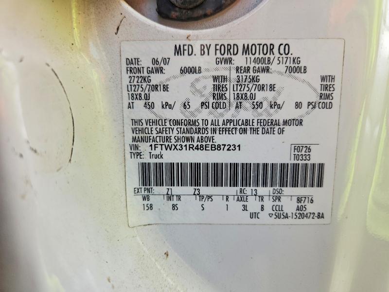 2008 Ford F350 srw Super Duty