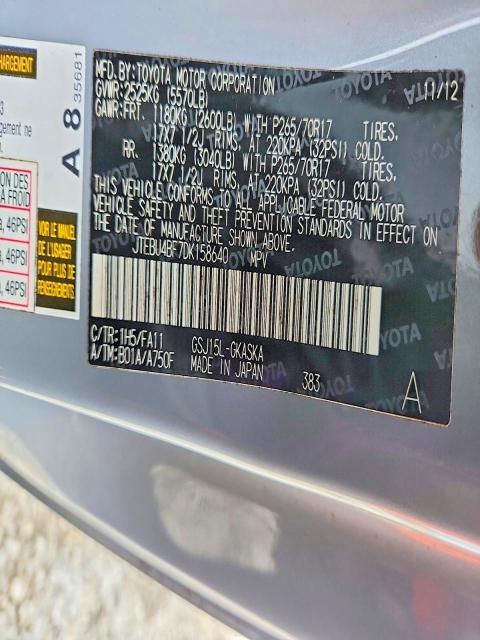 2013 Toyota Fj Cruiser Base