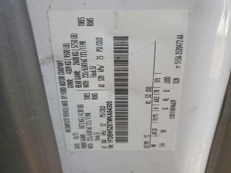 2021 Ford Transit Delivery Truck