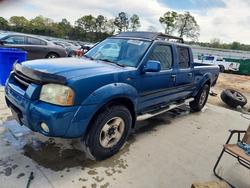 Salvage cars for sale from Copart Byron, GA: 2002 Nissan Frontier XE-V6