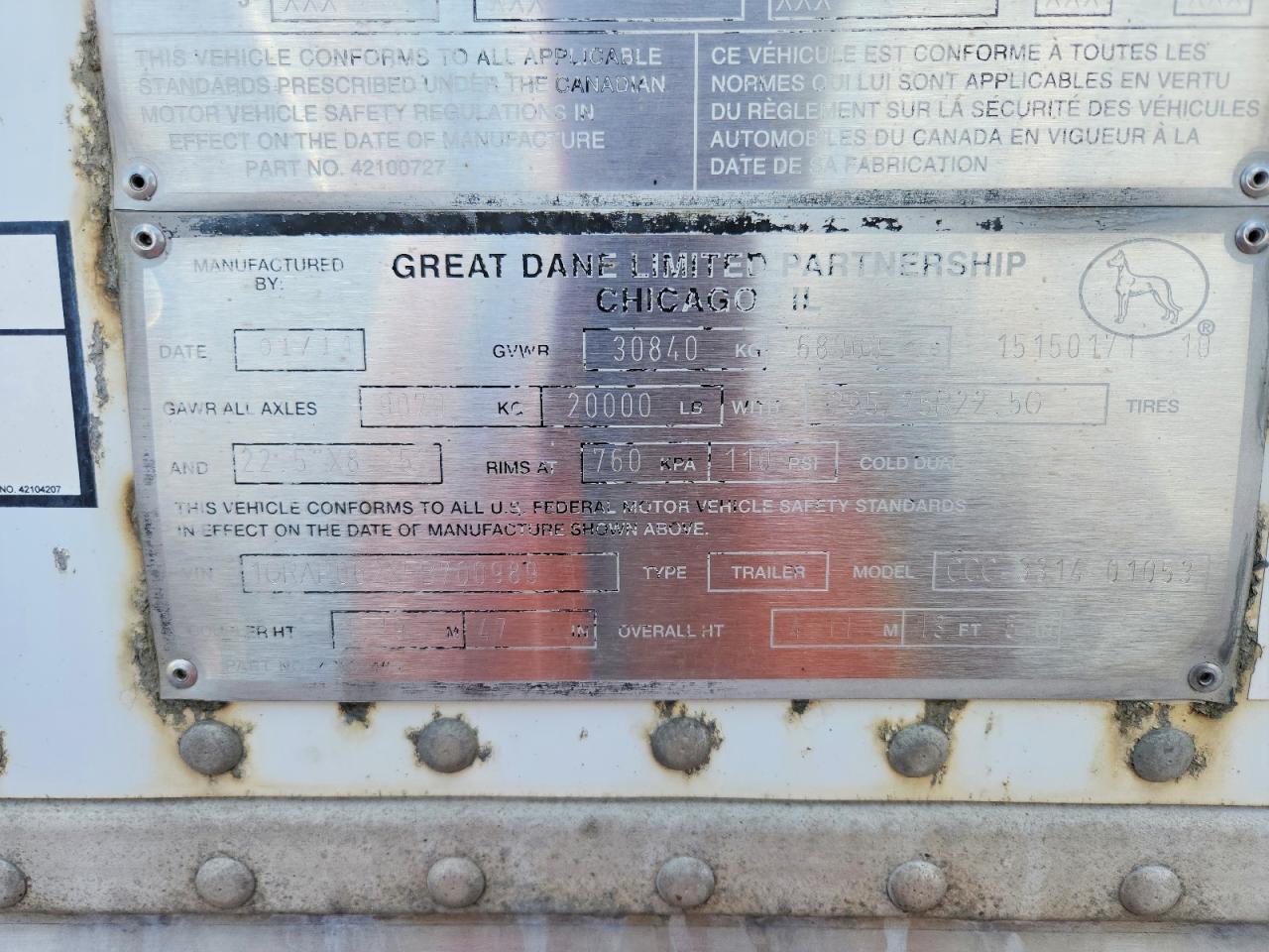 2015 Great Dane Great Dane Trailers