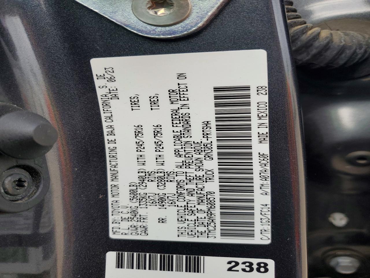 2023 Toyota Tacoma SR5 V6