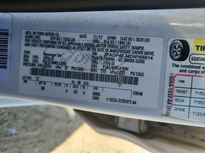 2013 Ford Fiesta se