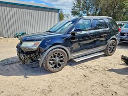 Ford salvage cars for sale: 2017 Ford Explorer xlt
