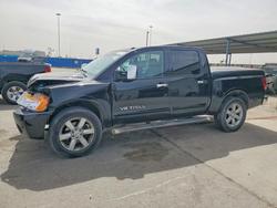 Salvage trucks for sale at Anthony, TX auction: 2009 Nissan Titan XE FFV
