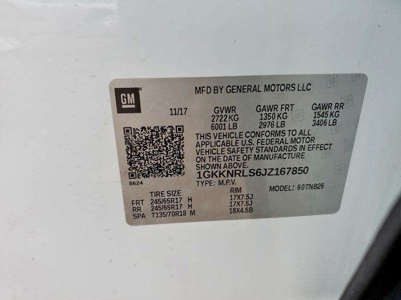 2018 GMC Acadia sle