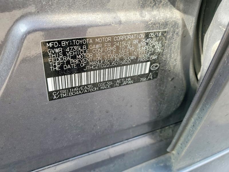 2018 Lexus Is 350 Base