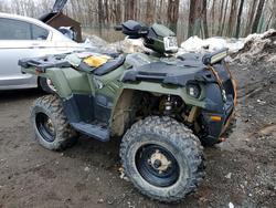 Salvage motorcycles for sale at East Granby, CT auction: 2020 Polaris Sportsman 570