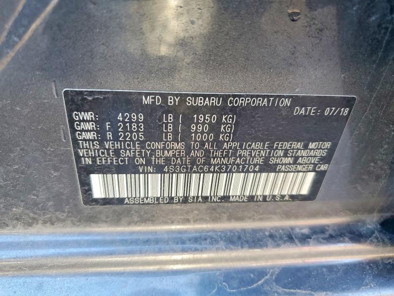 2019 Subaru Impreza Premium