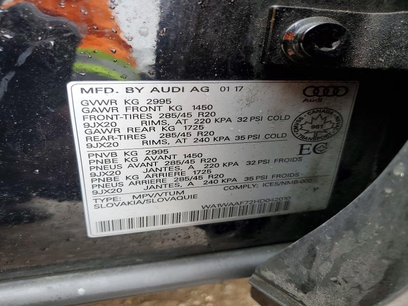 2017 Audi Q7 Technik S-line