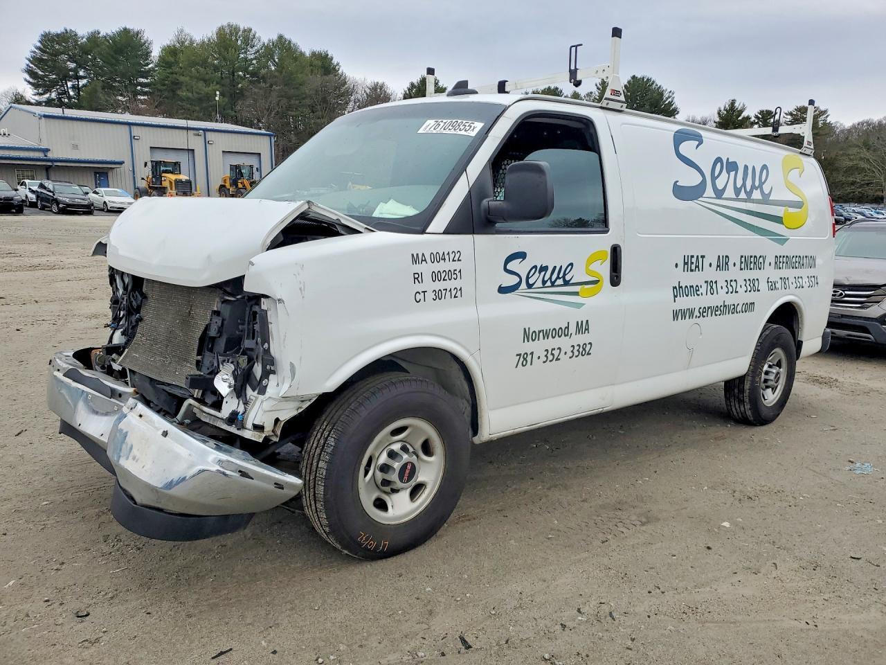 2021 GMC Savana 2500 Cargo Utility / Service Van