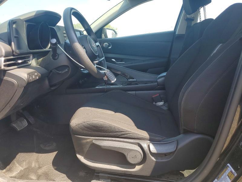 2021 Hyundai Elantra Hybrid Blue