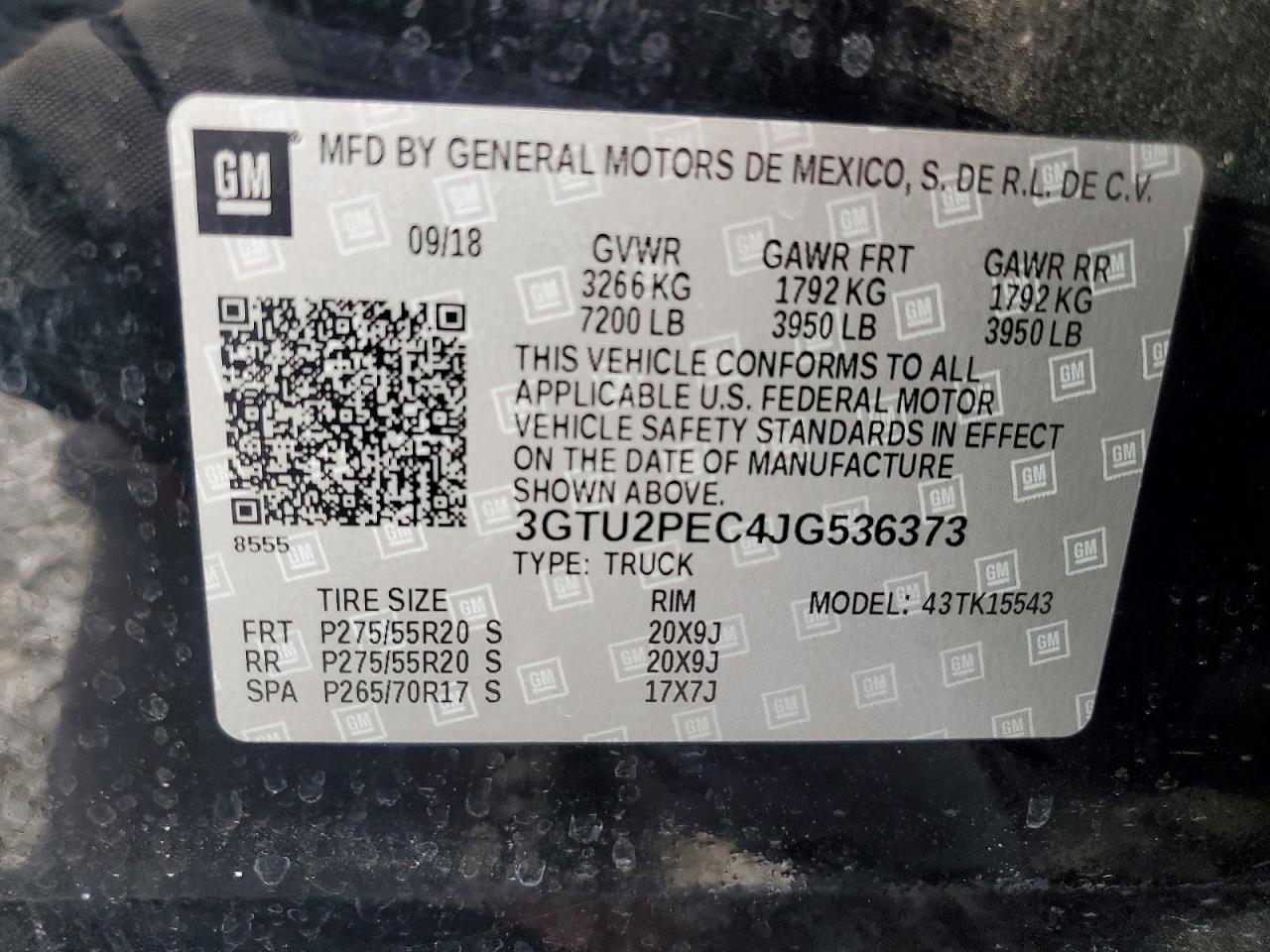 2018 GMC Sierra K1500 Denali