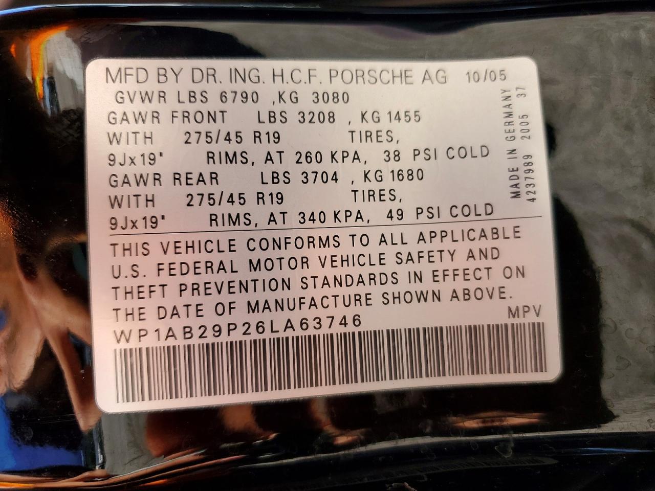 2006 Porsche Cayenne s