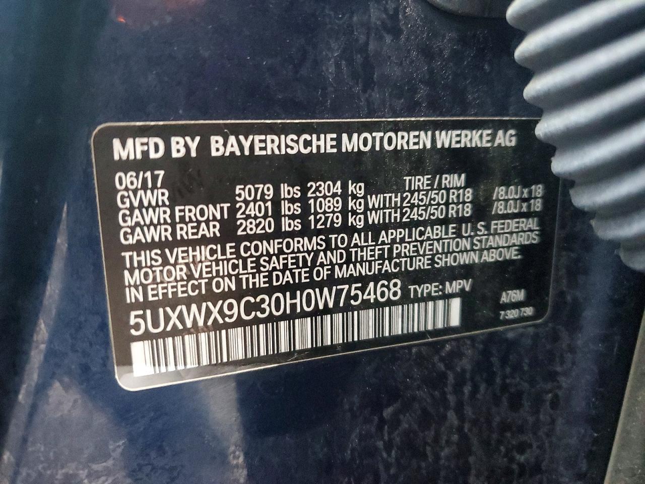 2017 BMW X3 Xdrive28i