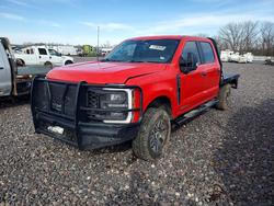 Salvage cars for sale from Copart Kansas City, KS: 2023 Ford F250 Super Duty Flatbed Truck