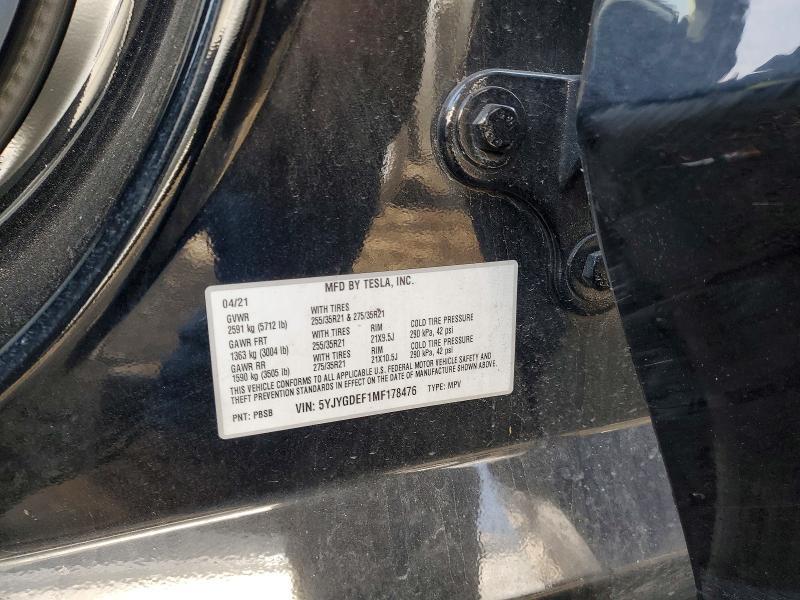 2021 Tesla Model y