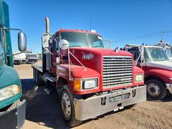 Salvage trucks for sale at Phoenix, AZ auction: 2008 Mack CHU613 Flatbed Truck