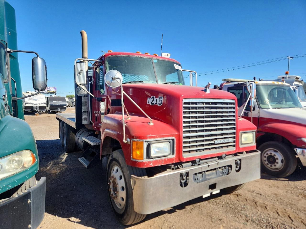 2008 Mack CHU613 Flatbed Truck