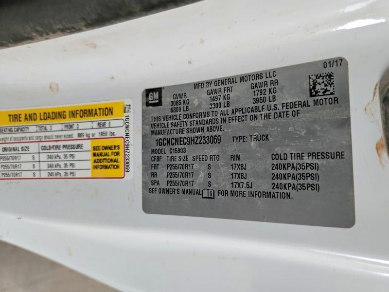 2017 Chevrolet Silverado C1500