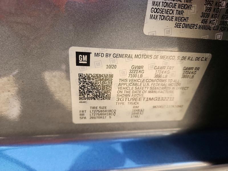2021 GMC Sierra K1500 AT4