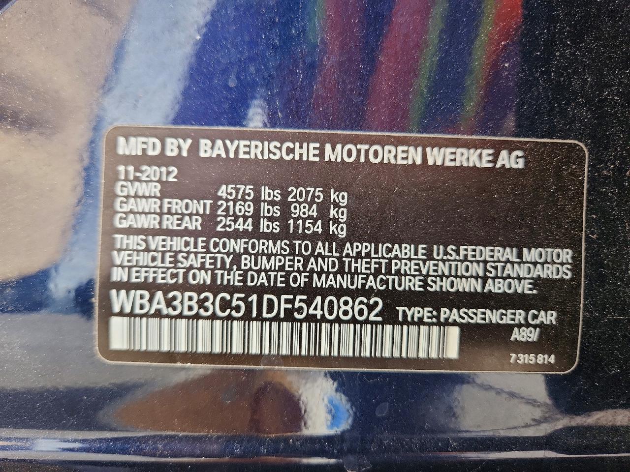 2013 BMW 328 xi