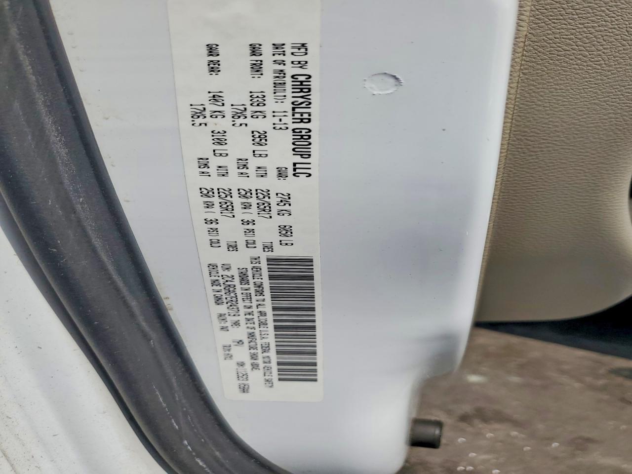 2014 Dodge RAM Cargo Van Delivery Van