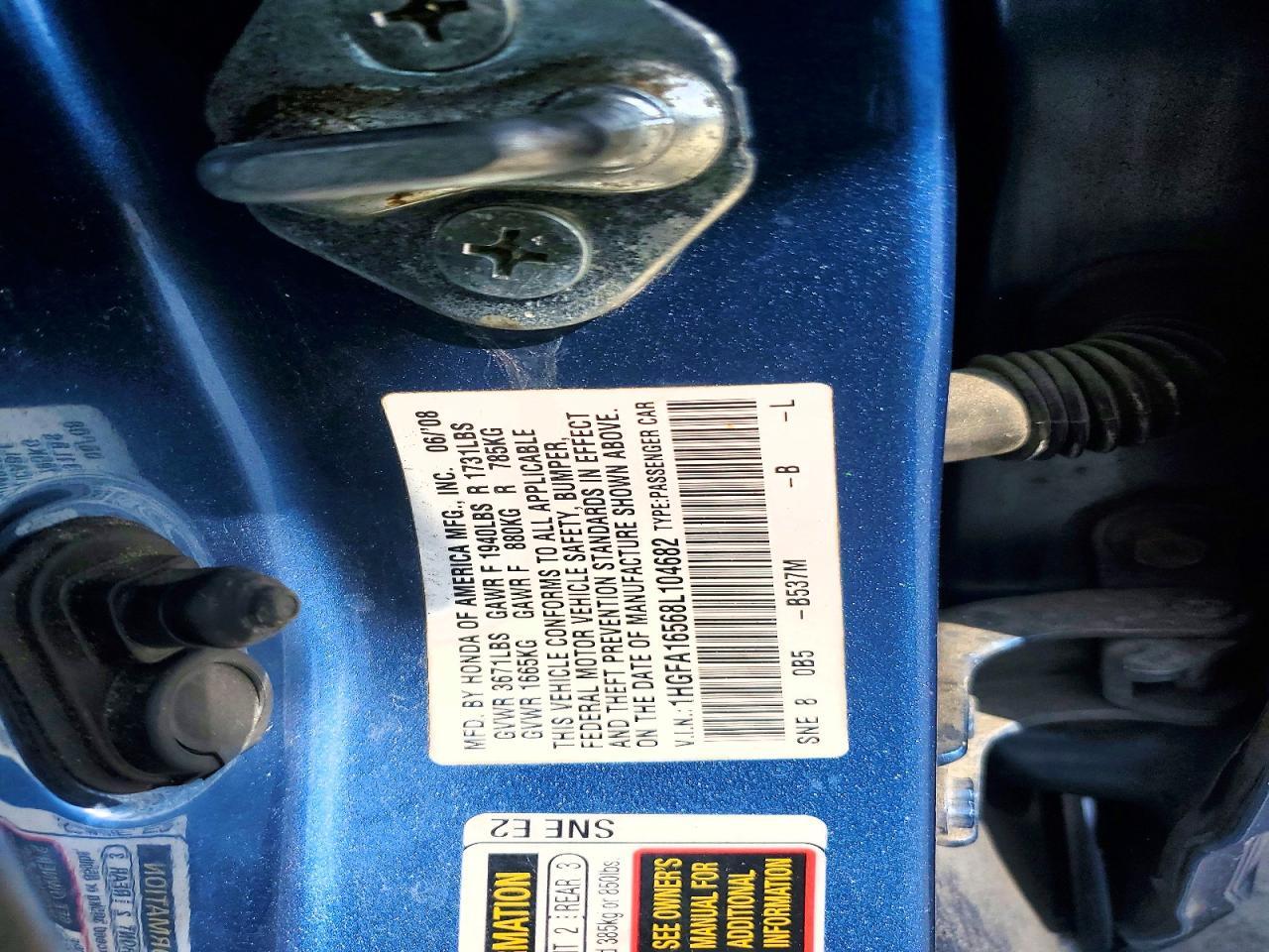 2008 Honda Civic lx