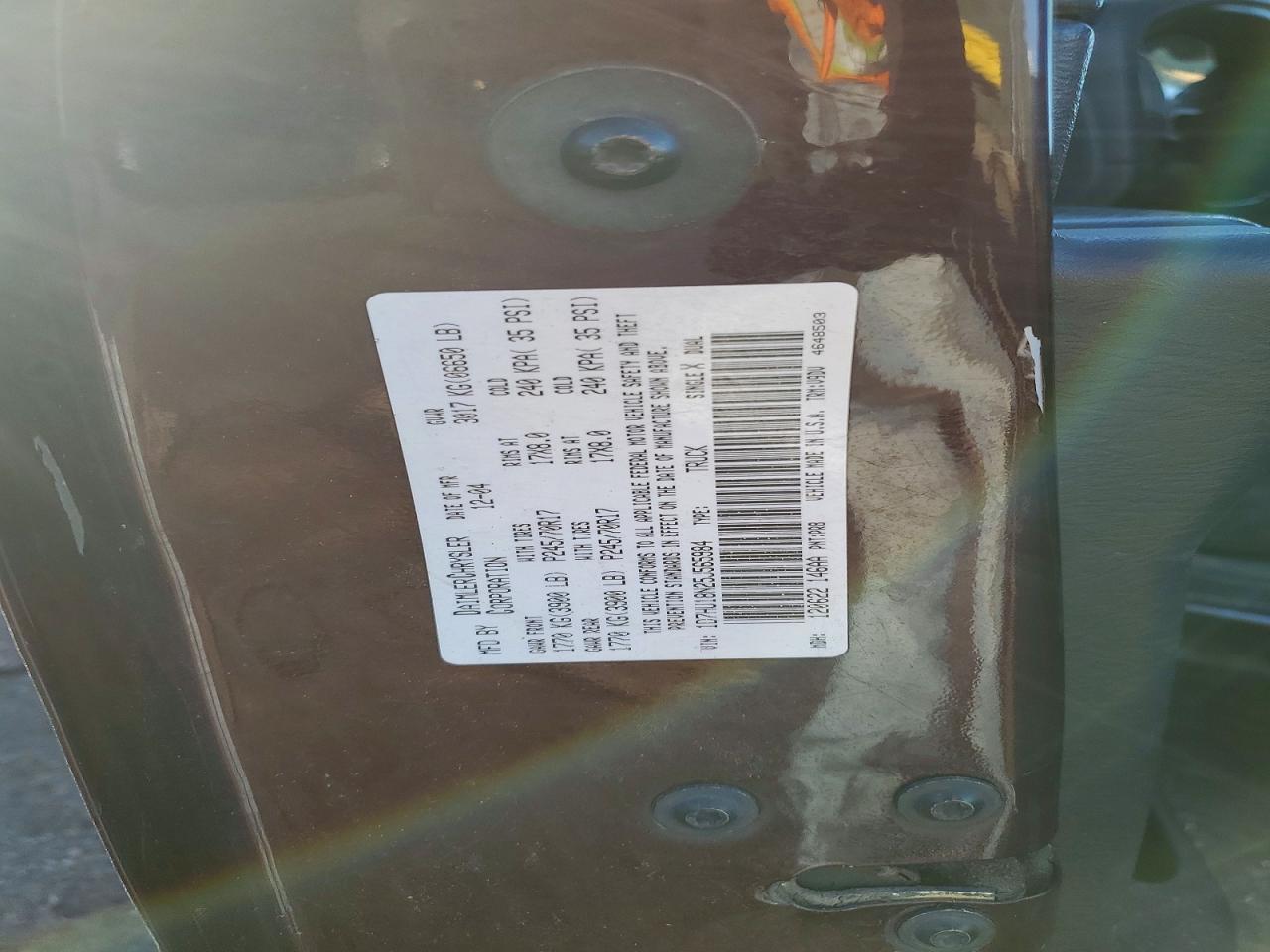 2005 Dodge RAM 1500 ST