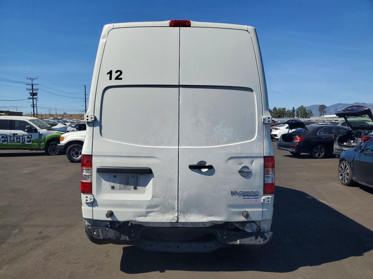 2020 Nissan NV 2500 Refrigerated Delivery Van