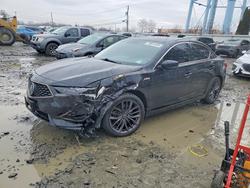 Salvage cars for sale from Copart Windsor, NJ: 2022 Acura Ilx Premium A-spec