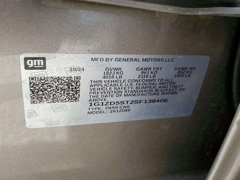 2025 Chevrolet Malibu lt