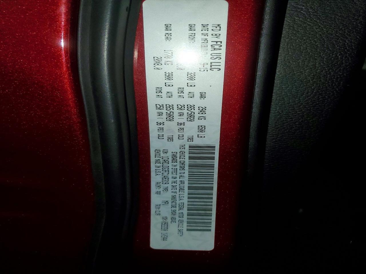 2015 Dodge Durango Limited