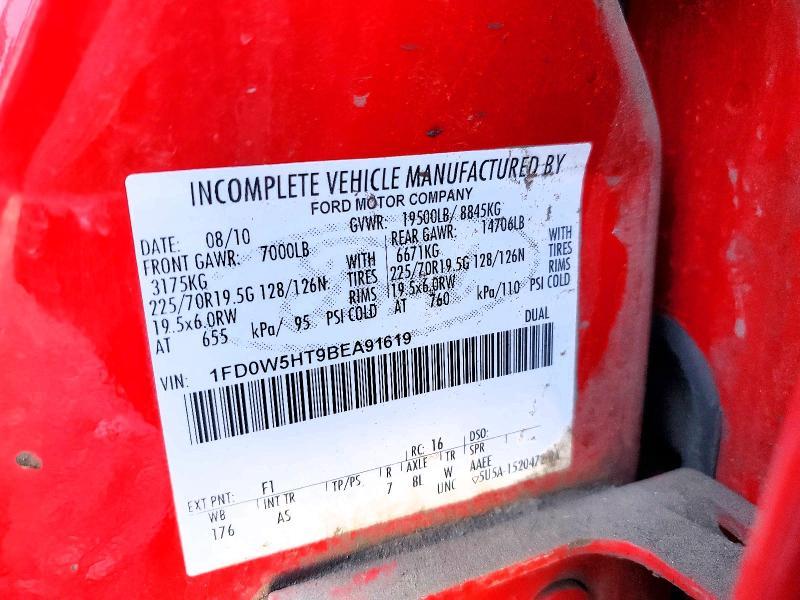 2011 Ford F550 Super Duty Dump Truck