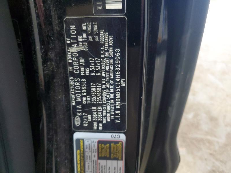 2017 KIA Sedona lx