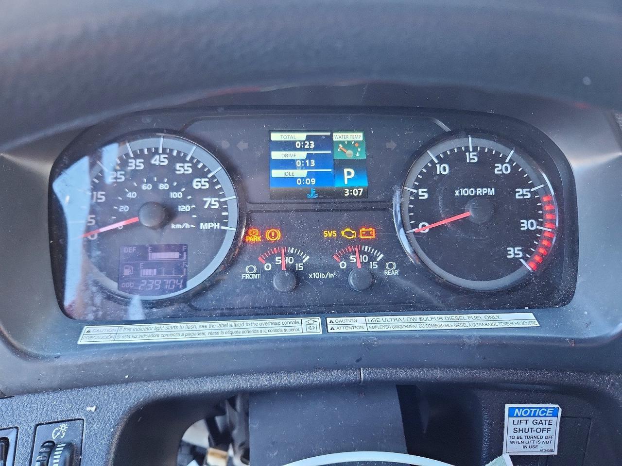 2017 Hino 258/268 BOX Truck