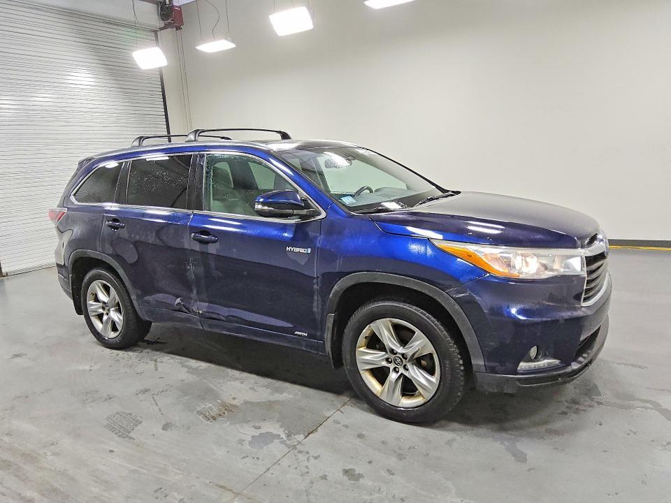 2016 Toyota Highlander Hybrid Limited Platinum