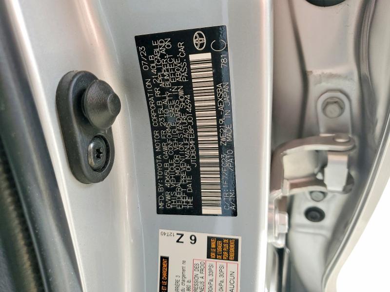 2023 Toyota Corolla Hybrid se