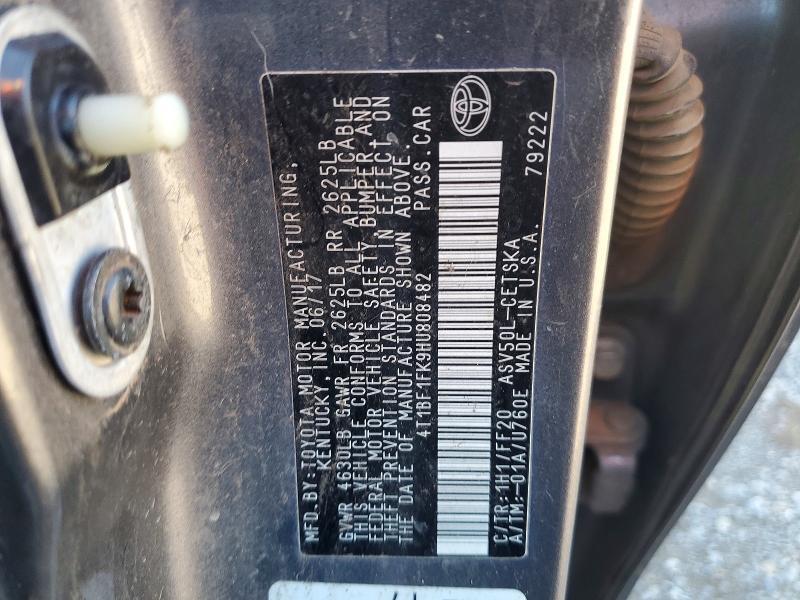 2017 Toyota Camry se