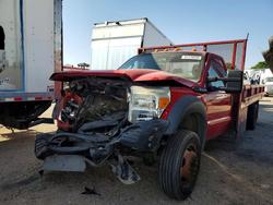 2014 Ford F550 Super Duty Flatbed Truck en venta en Colton, CA