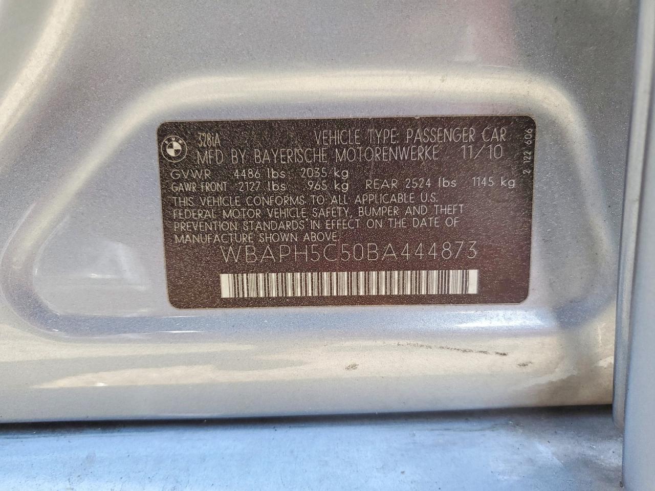 2011 BMW 328 i Sulev