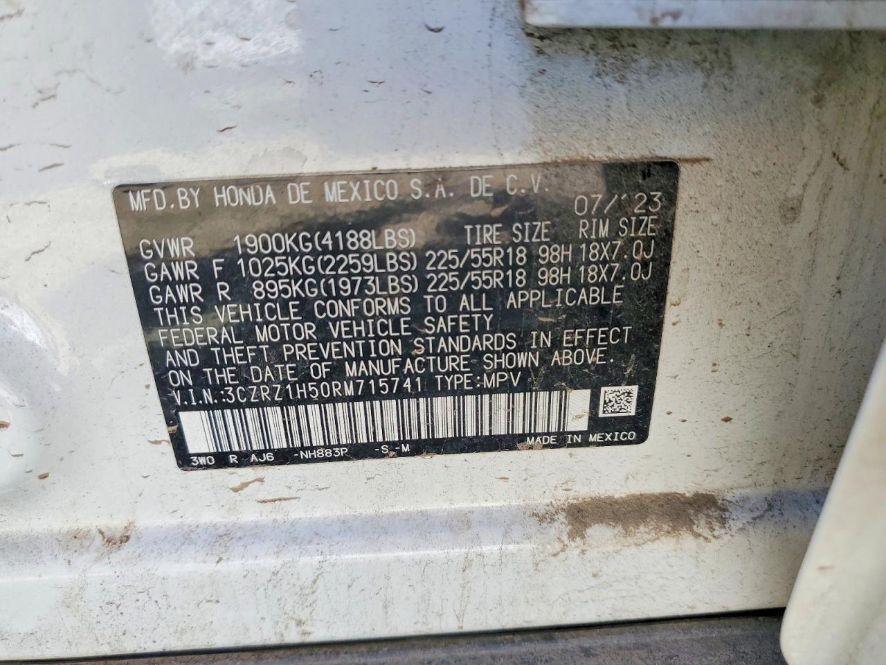 2024 Honda Hr-v Sport