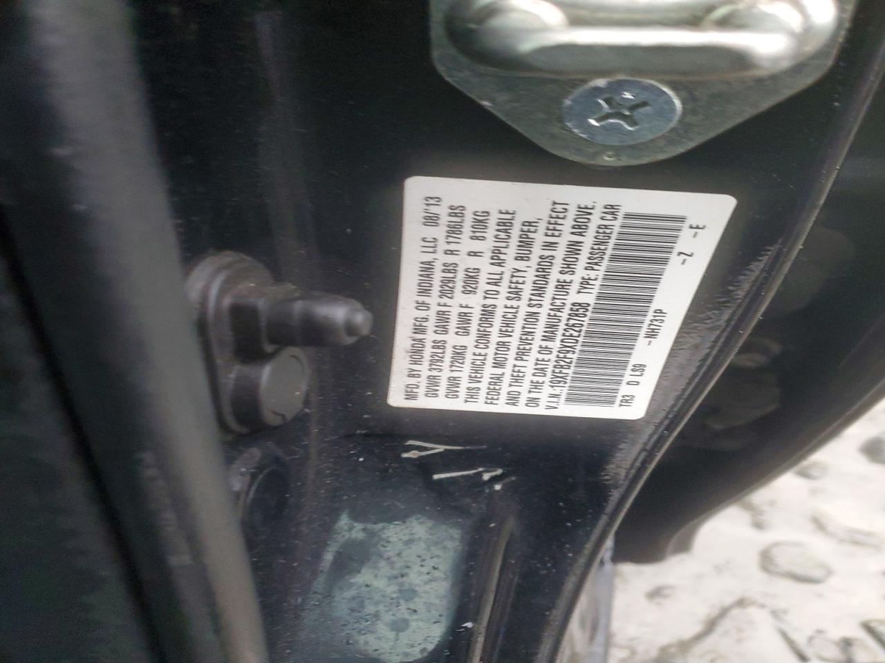 2013 Honda Civic exl