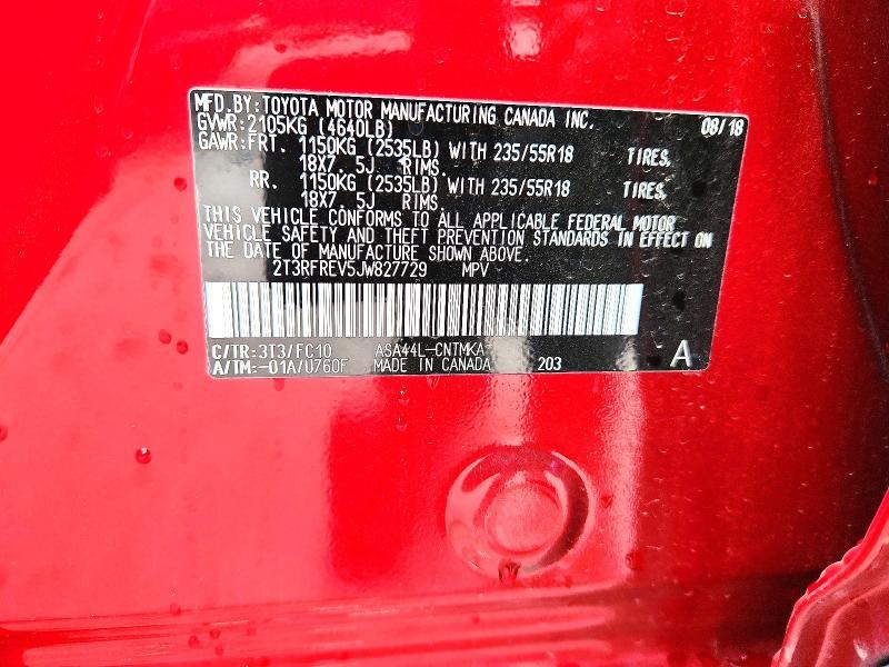 2018 Toyota Rav4 Adventure