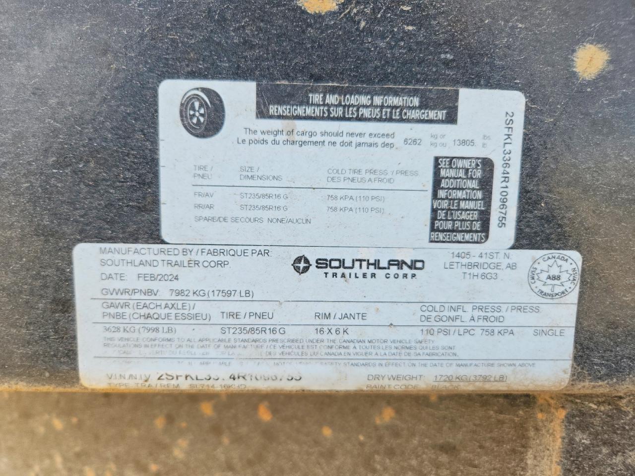 2024 Southland Dumptailer